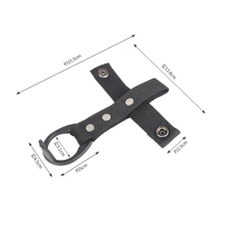 Funda táctica para bastón policial soporte T abierto