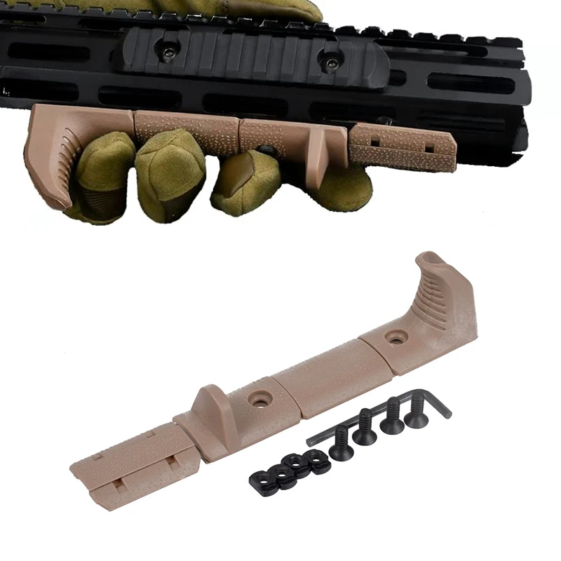 Accesorios tácticos bloqueo mano para riel Picatinny Airsoft - imagen 3