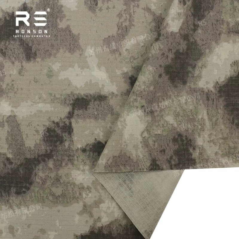 Tela táctica Ripstop A-TACS para uniforme poliéster-algodón - imagen 3