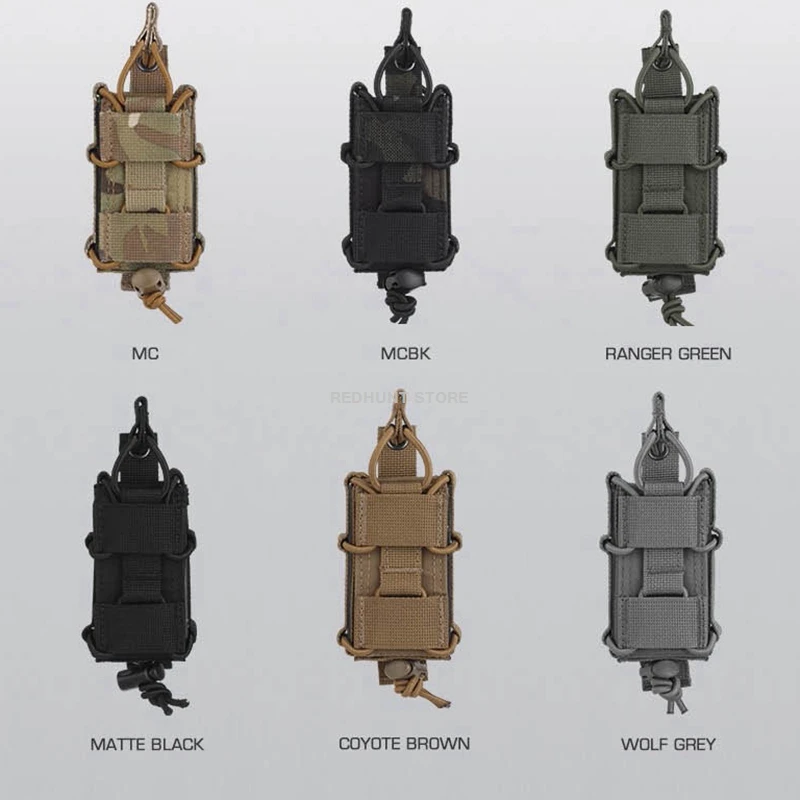 Funda táctica MOLLE para cargador de rifle, compatible pistola - imagen 4