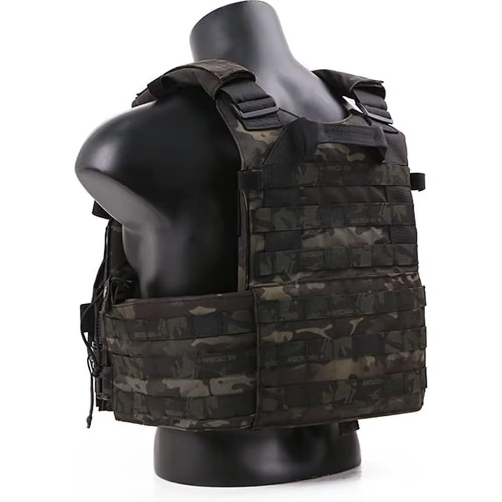 Chaleco táctico modular liberación rápida camuflaje airsoft - imagen 2