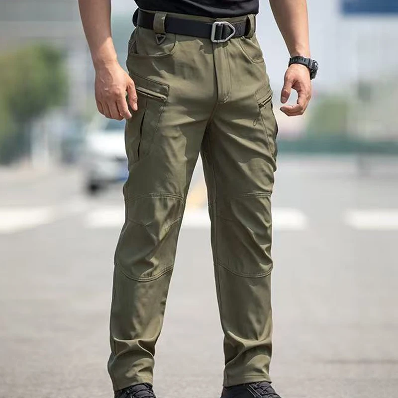 Pantalones Softshell hombre elásticos de secado rápido para trekking - imagen 5