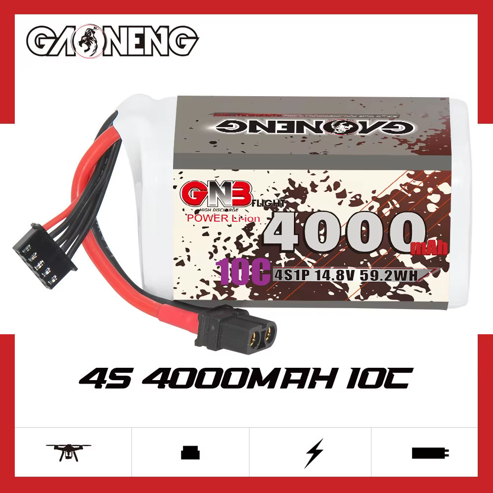 Batería GNB 4S 4000mAh en montaje