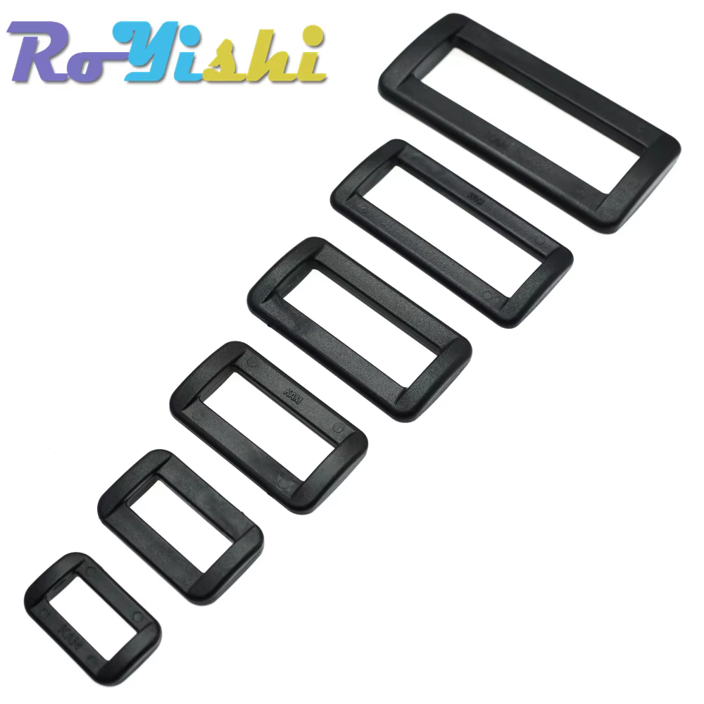 Looploc Hebillas Ajustables Rectangulares para Correas y Mochilas