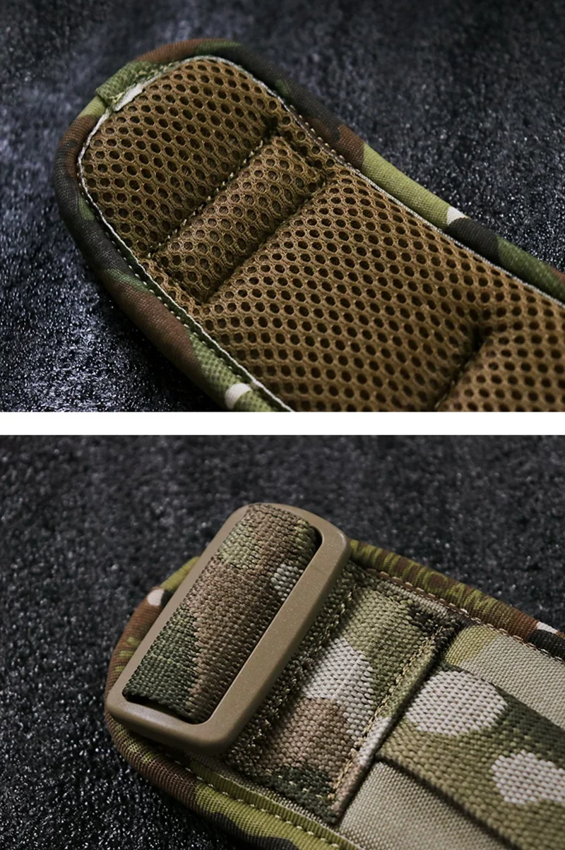 Correas de hombro ajustables doble enganche para mochila táctica MOLLE - imagen 4