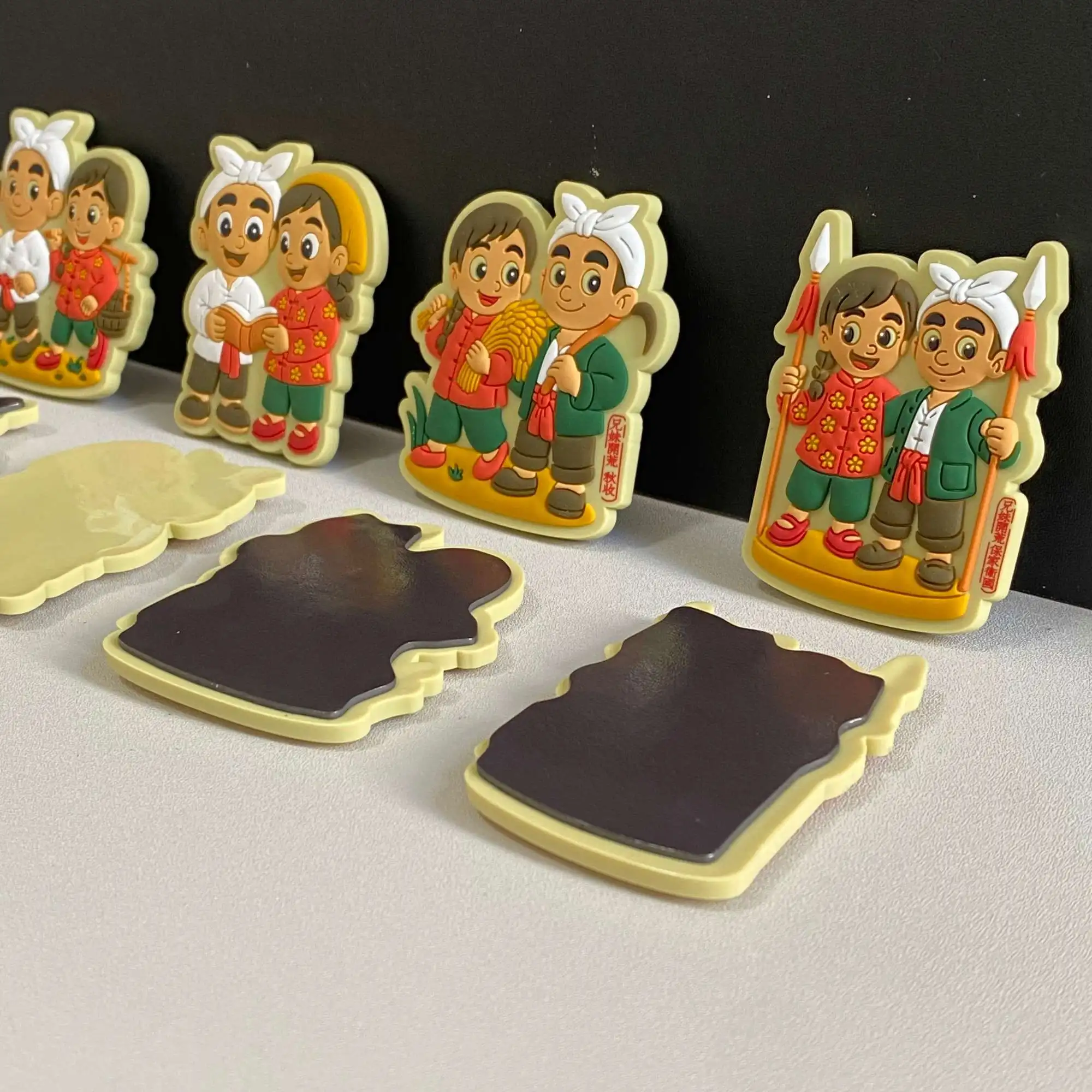 Imán de frigorífico personalizado de PVC flexible 2D y 3D - imagen 5