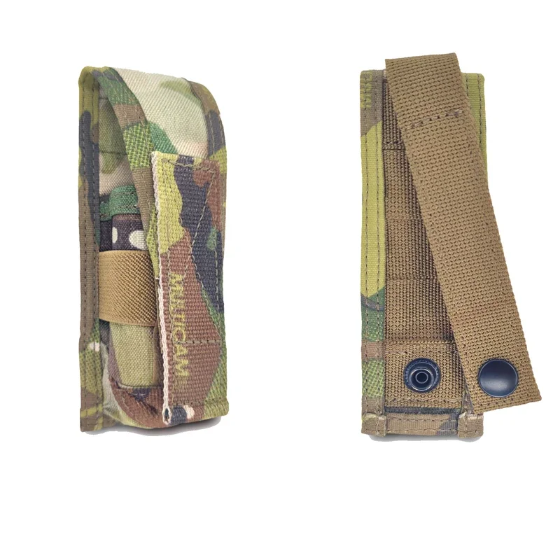 Portacargador táctico Airsoft individual MOLLE para cinturón de caza - imagen 4