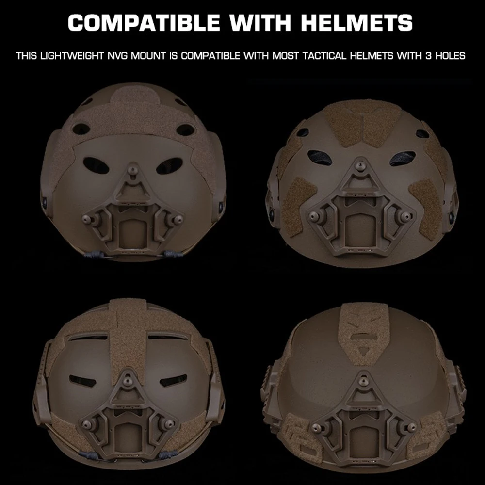 Soporte NVG para casco táctico MICH, montaje L4G24
