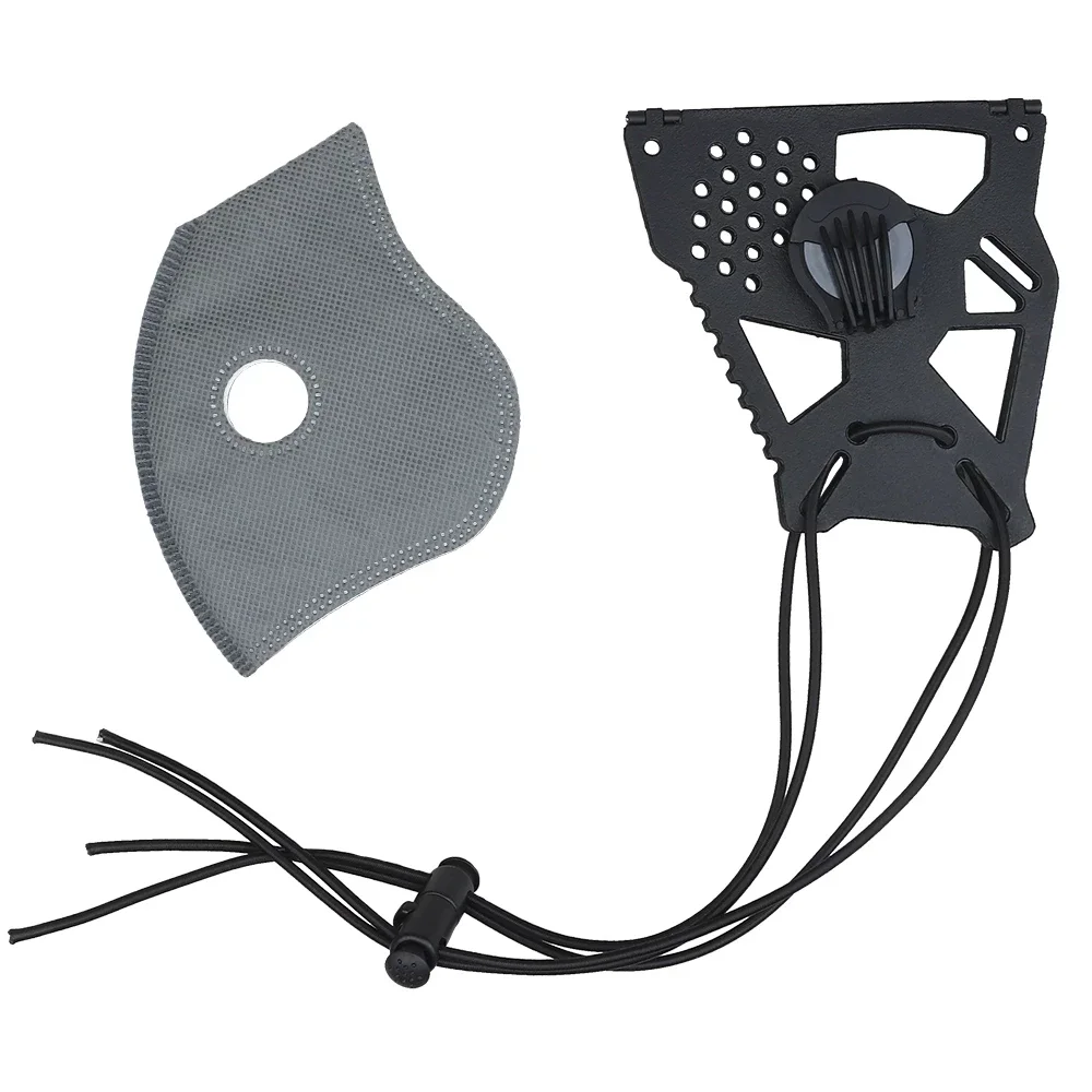 Máscara táctica airsoft media cara con filtro reemplazable - imagen 3