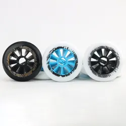 Ruedas velocidad profesionales patines inline – 110mm 85A poliuretano alta densidad