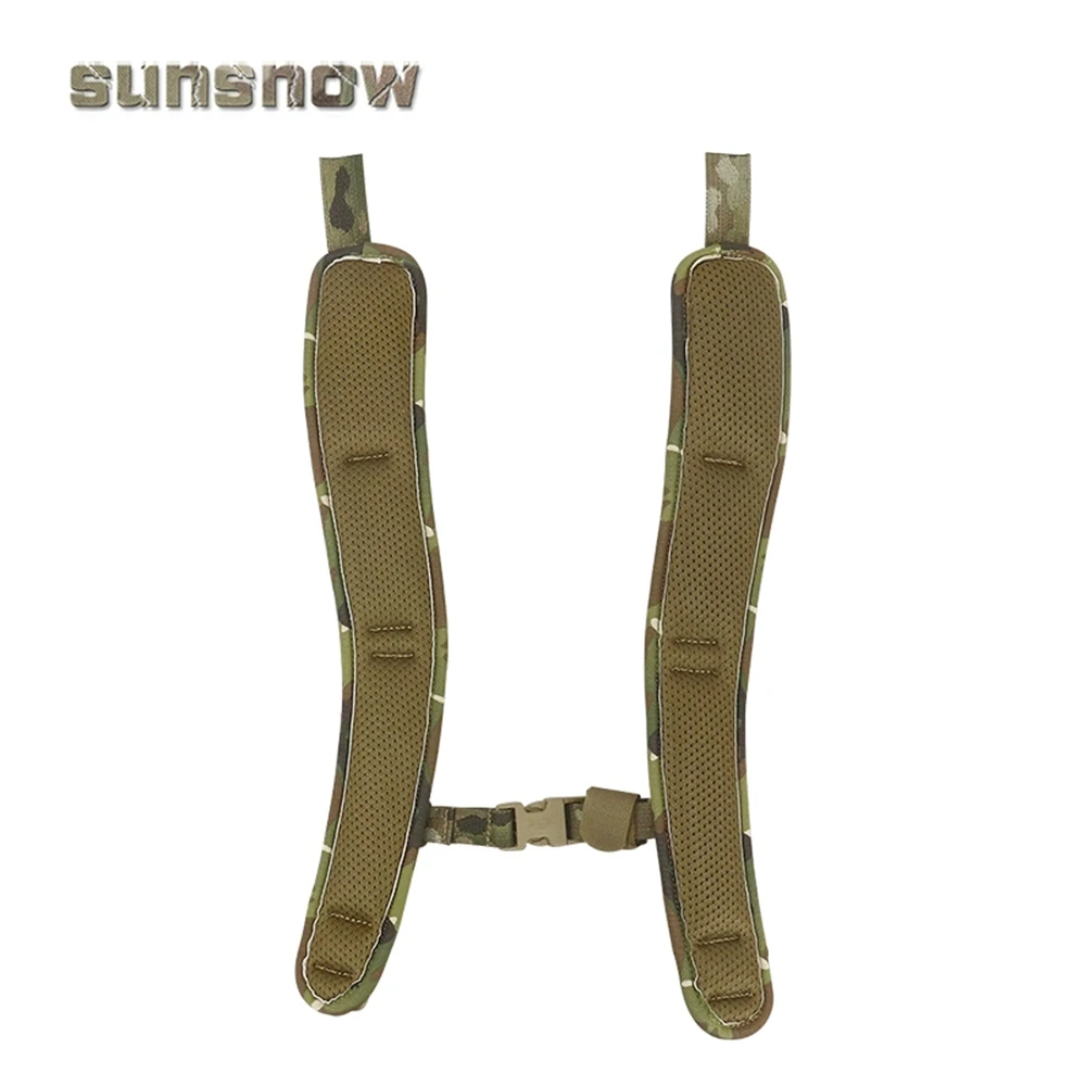 Correas de hombro acolchadas MOLLE para mochila táctica - imagen 3
