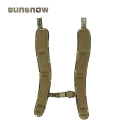 Correas de hombro acolchadas MOLLE para mochila táctica