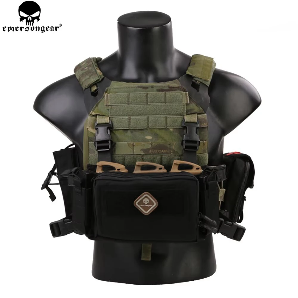 Emersongear D3CR Micro portaplaca táctico MOLLE de pecho - imagen 4