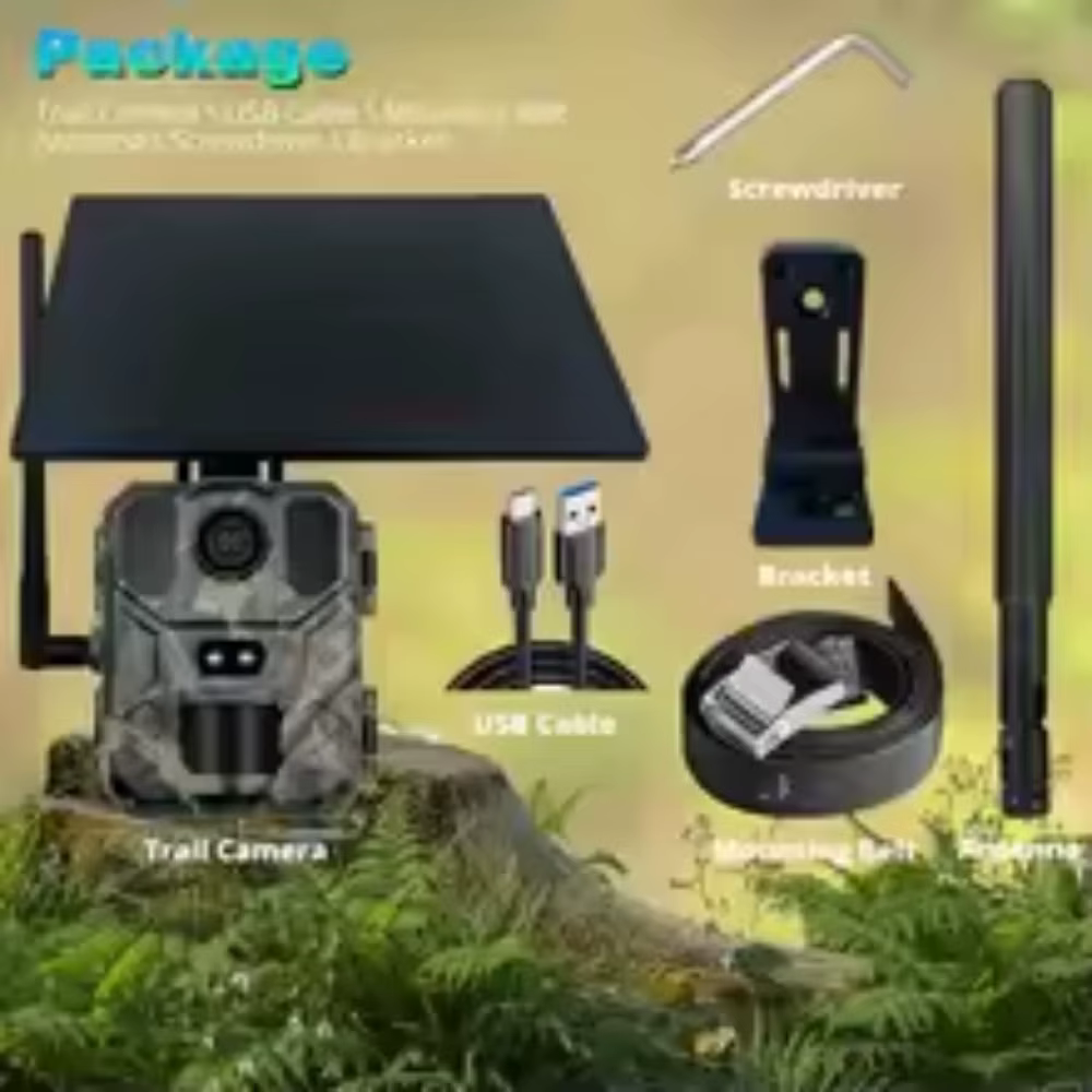 Cámara de caza Wildlife 2K 4G Mini900Pro con control remoto móvil