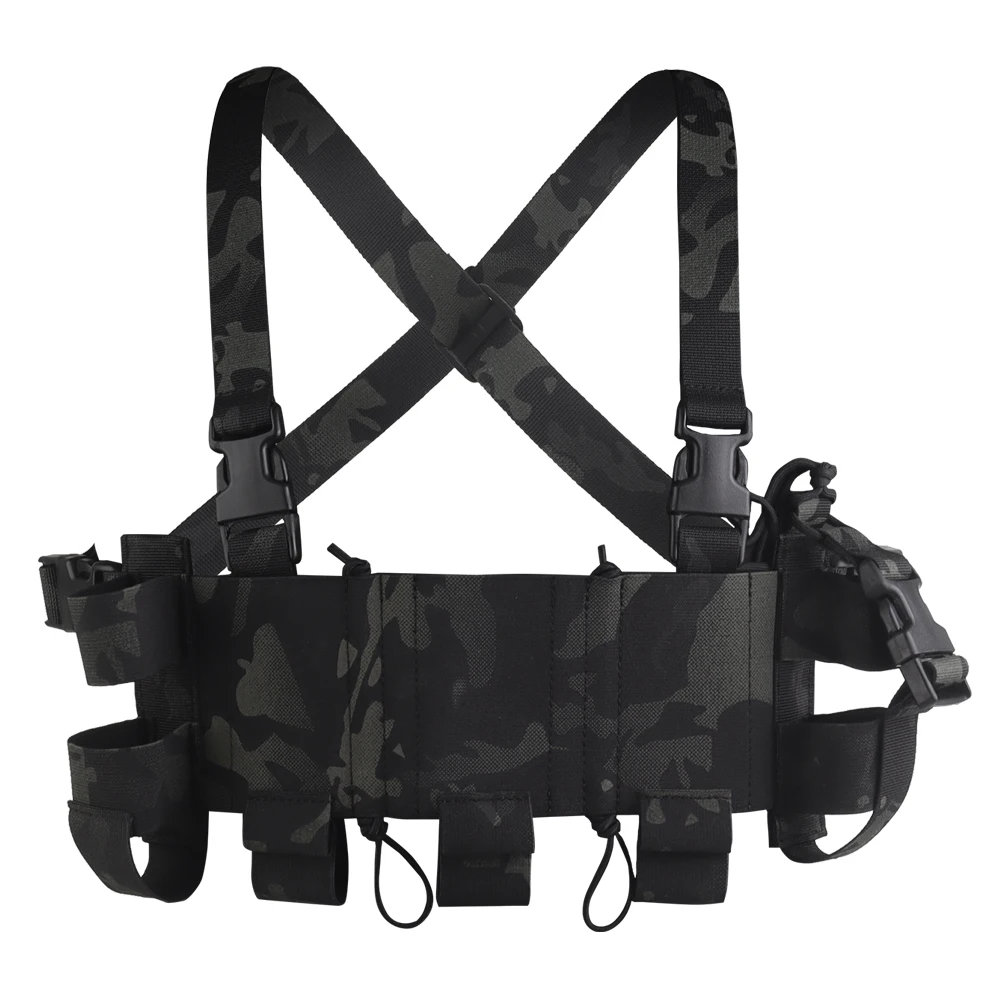 Chaleco táctico WG minimalista para airsoft, caza y outdoor - imagen 4