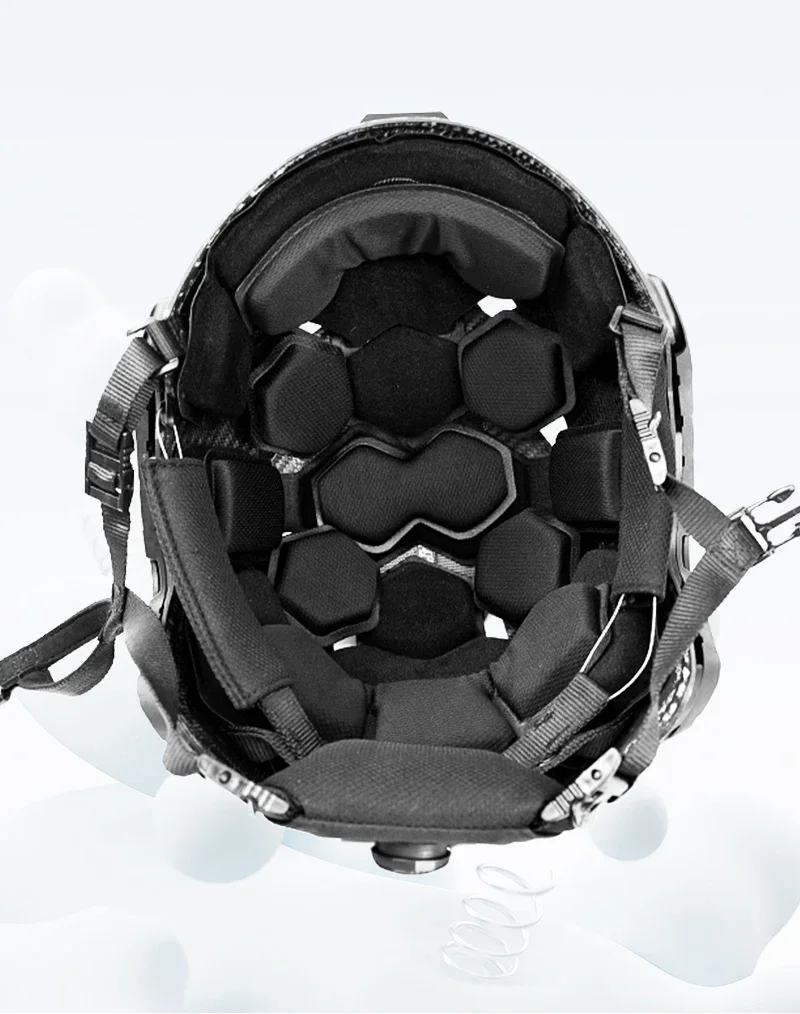 Almohadilla protectora para casco de caza