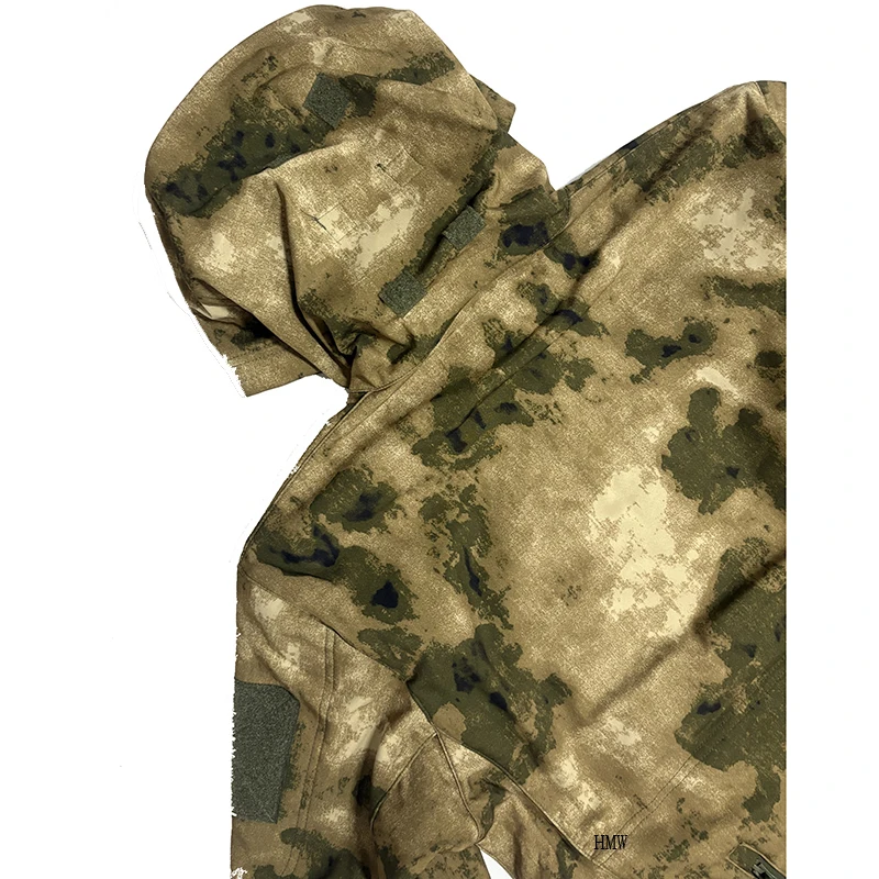 Chaqueta táctica softshell impermeable Ruins camuflaje con forro polar - imagen 5