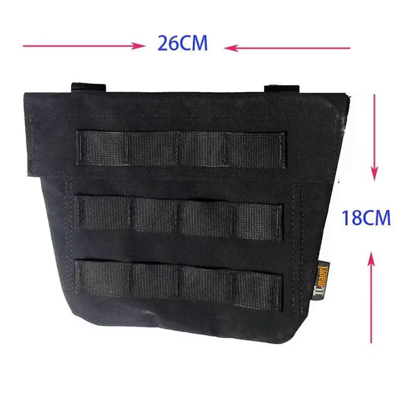 Bolsa táctica modular abdomen MOLLE para placa y protección ingle - imagen 5