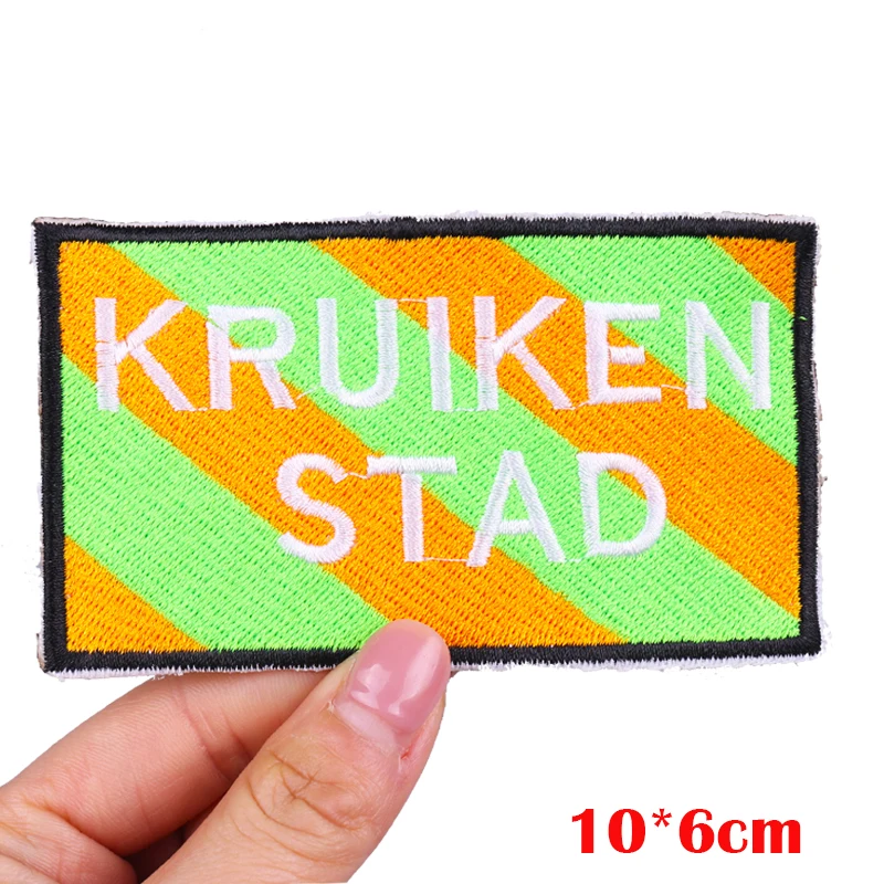 Parche bordado termoadhesivo Carnaval Holanda Kruikenstad para ropa - imagen 3