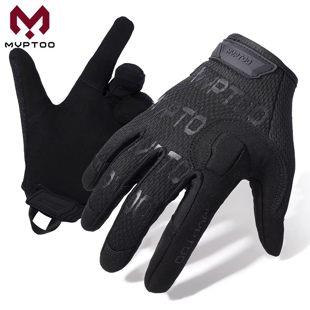 Guantes tácticos con pantalla táctil para Airsoft, tiro y caza - imagen 4