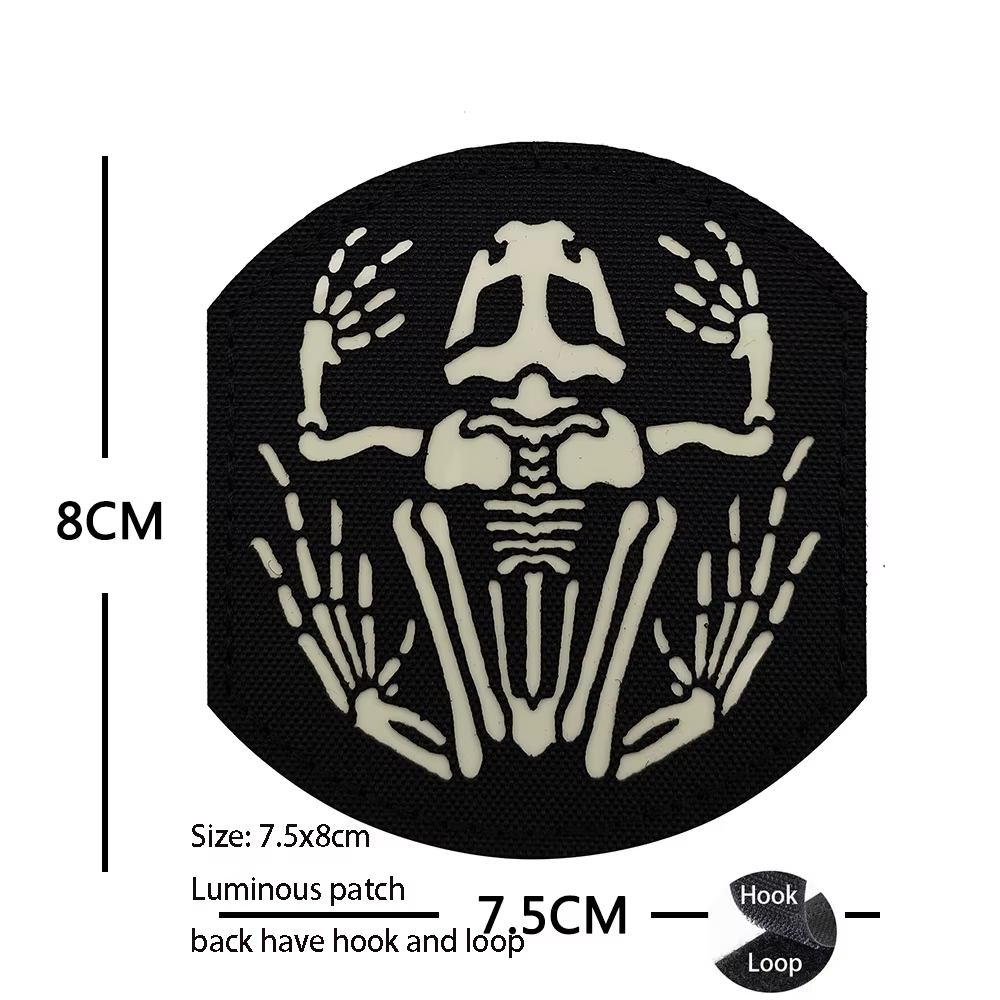 Parche reflectante IR Frogman – Brazalete táctico militar