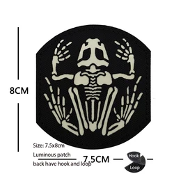 Parche reflectante IR Frogman – Brazalete táctico militar