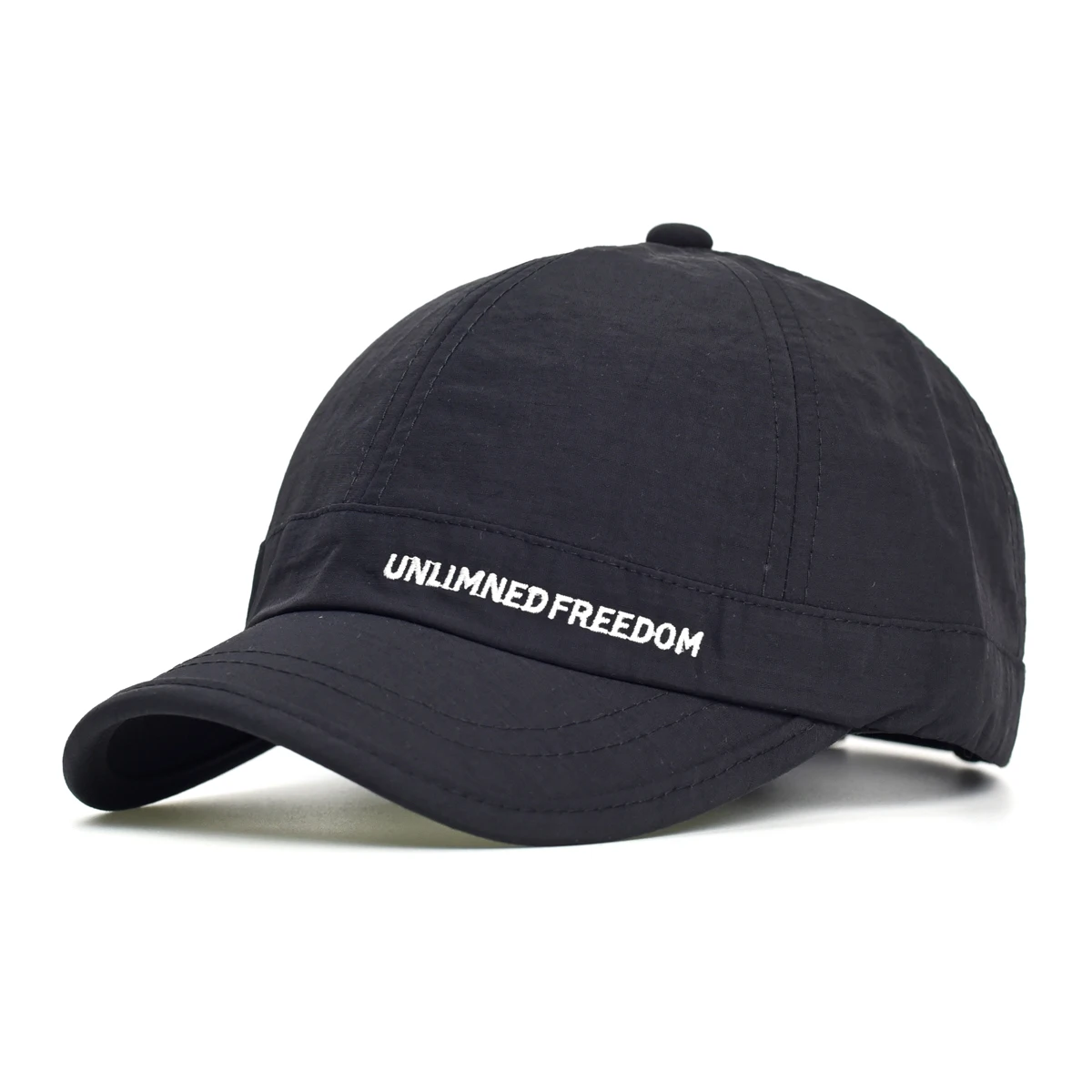 Gorra de perfil bajo vintage ala corta ajustable camionero suave - imagen 5