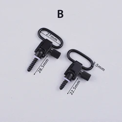 Mossberg 500 Remington 870 adaptadores giratorios eslinga rápida