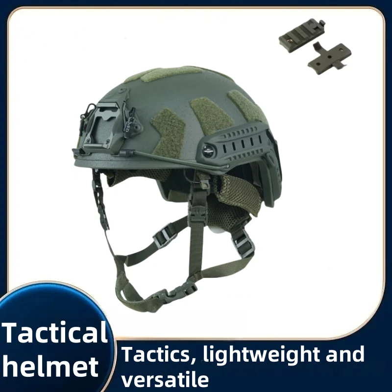 Casco táctico balístico ACH aramida NIJ IIIA FAST con suspensión - imagen 5