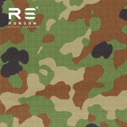 Tela táctica camuflaje japonés para uniforme de poliéster-algodón