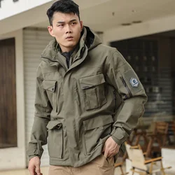Emersongear Chaqueta impermeable de caza al aire libre RG – Abrigo de viento multifunción