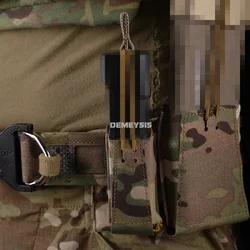 Bolsa táctica MOLLE elástica para cargadores 9mm - Caza y tiro