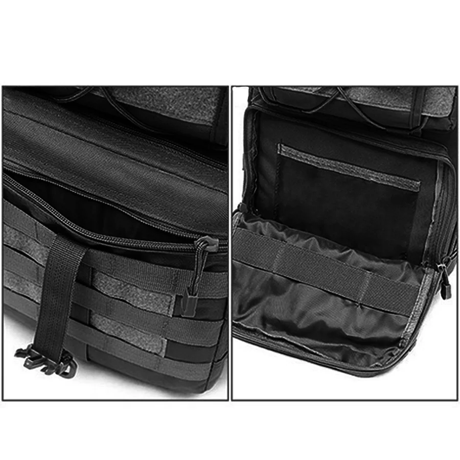 Bolso de pecho táctico camuflaje impermeable Oxford, cruzado - imagen 5