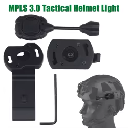 Linterna táctica para casco MPLS para caza y supervivencia