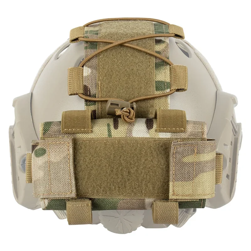 Portabaterías MK2 para casco táctico con bolsa contrapeso - imagen 4