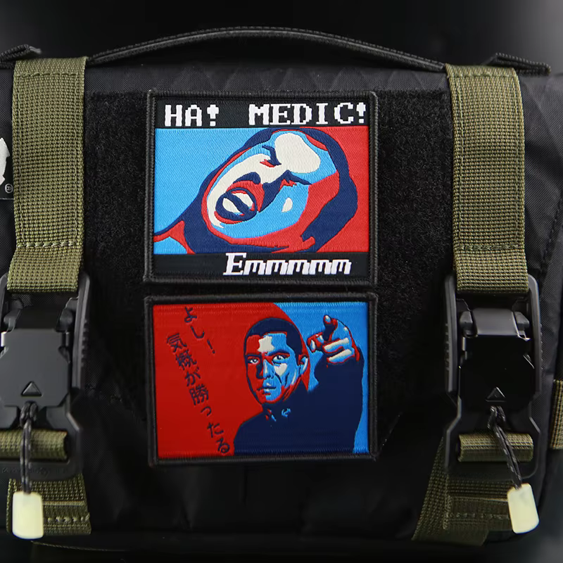 Parche médico MOLLE Ha para uniformes tácticos y de emergencia - imagen 3