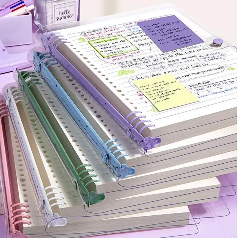 Cuaderno de anillas rellenable con cubierta transparente - imagen 5