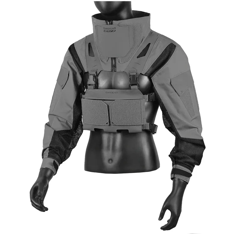 Chaqueta táctica ligera de caza con bolsillos para cargadores - imagen 5