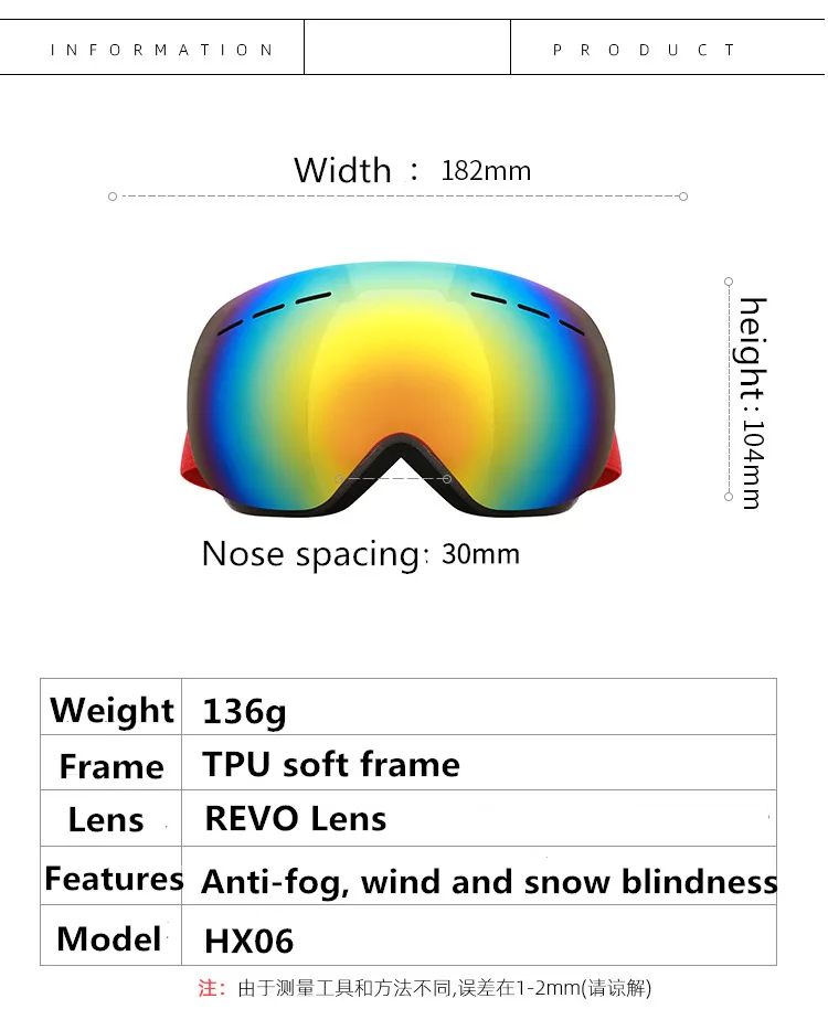 Vista frontal gafas JSJM antivaho