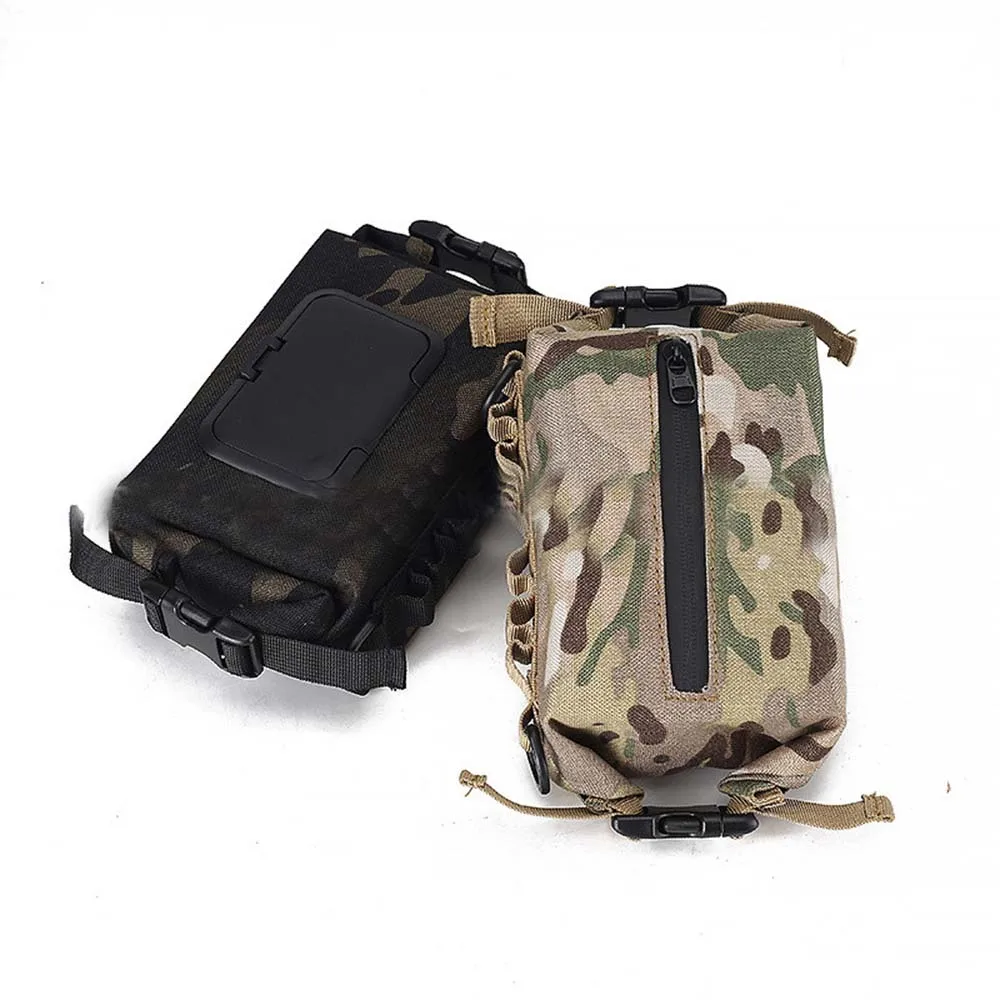 Bolsa táctica de nailon impermeable para pañuelos en exterior