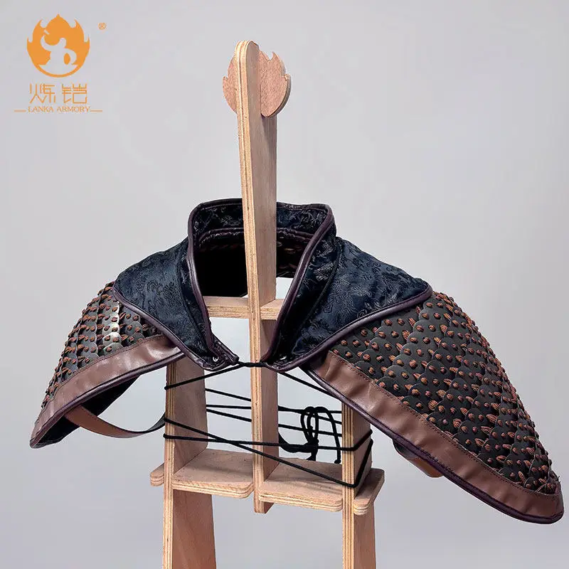 Hombreras de armadura estilo antiguo para cosplay y teatro - imagen 3