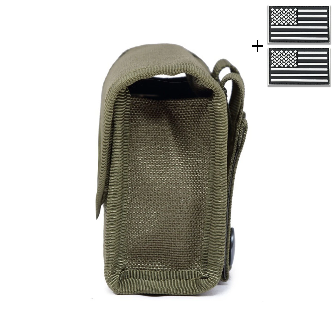 Bolsa táctica MOLLE acceso rápido con apertura abatible outdoor - imagen 2