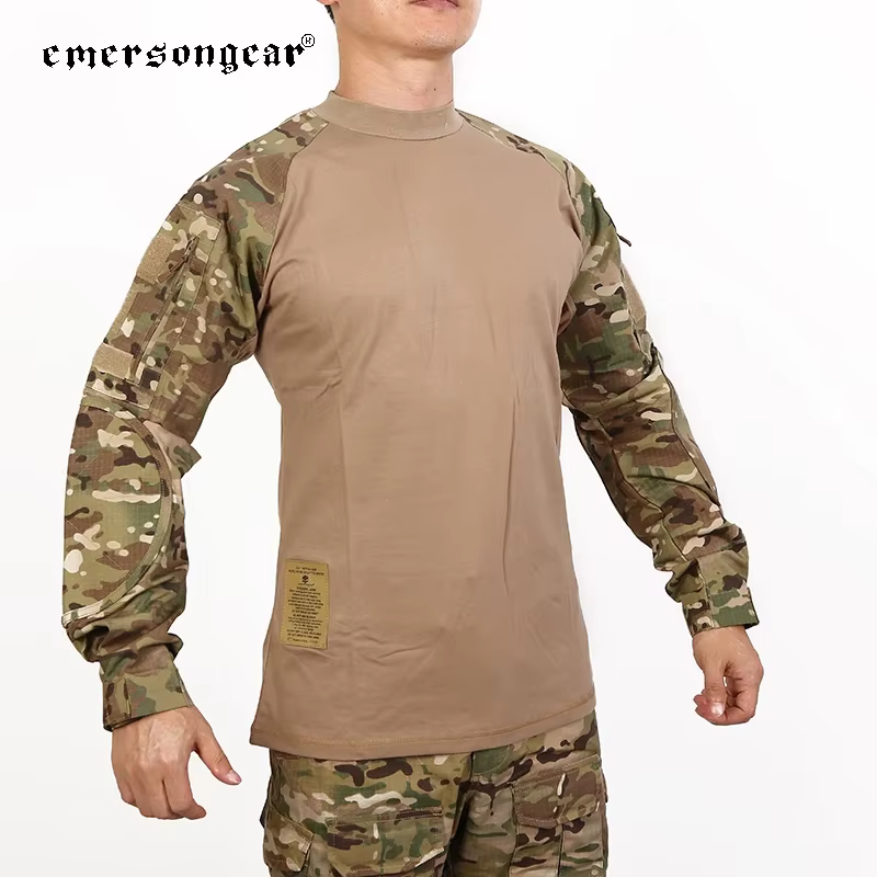 Emersongear MC: camisa de combate táctica camuflada manga larga - imagen 2