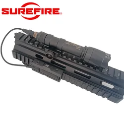 Linterna táctica Surefire luz scout, interruptor presión y montura Picatinny