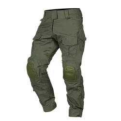 Uniforme táctico camuflaje para airsoft: cargo con acolchado