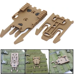 Placa liberación rápida QLS – Adaptador MOLLE para funda táctica