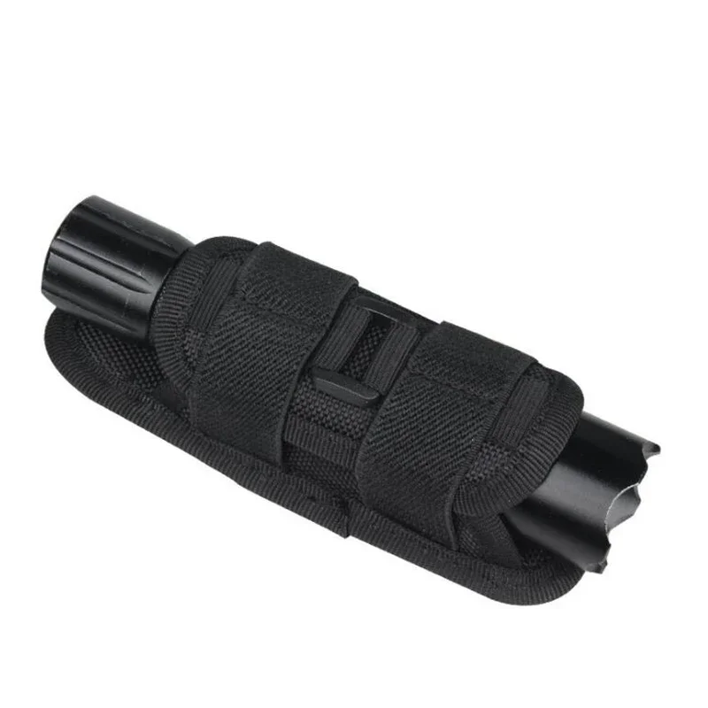 Funda táctica para linterna MOLLE en cinturón exterior con giro - imagen 2