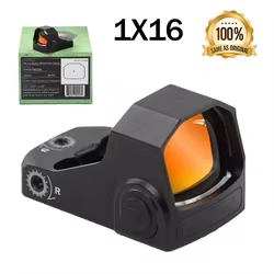 Mira punto rojo MOA compacta RMSC para rifle con montaje
