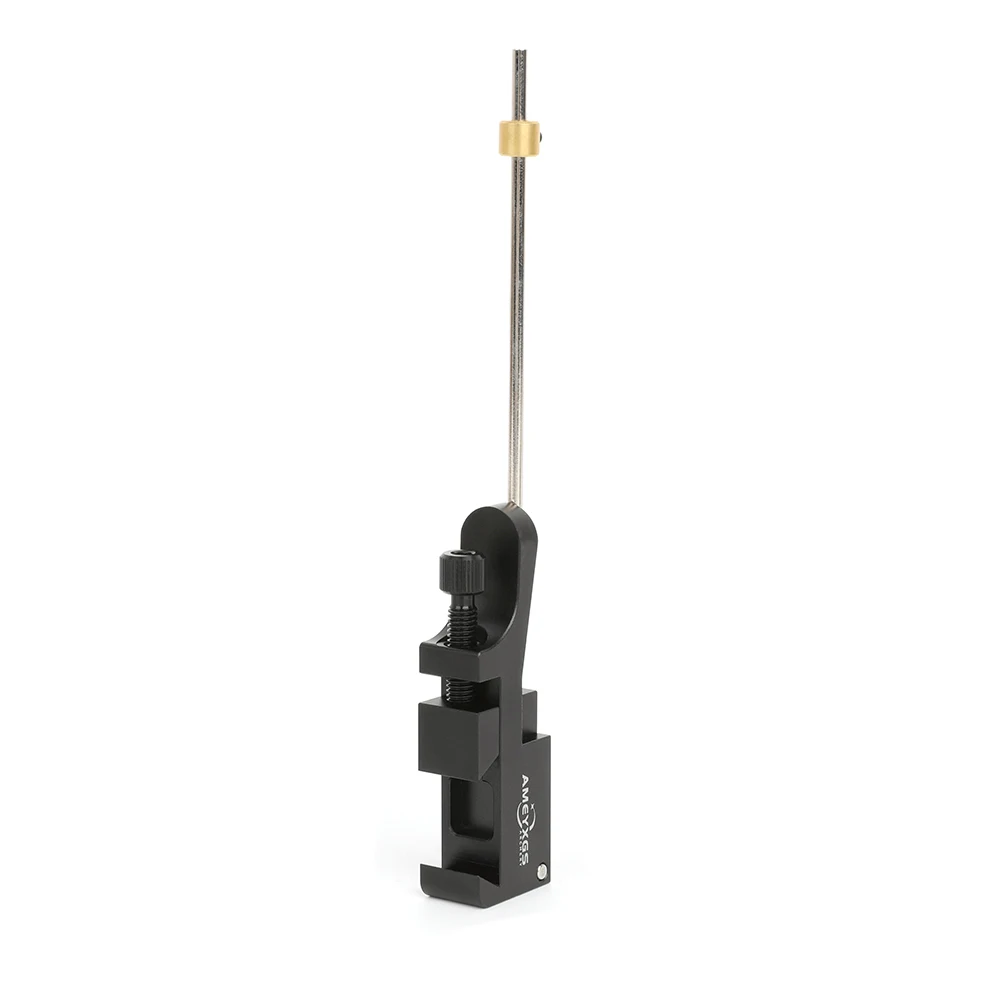 Clicker instalado en arco recurvo