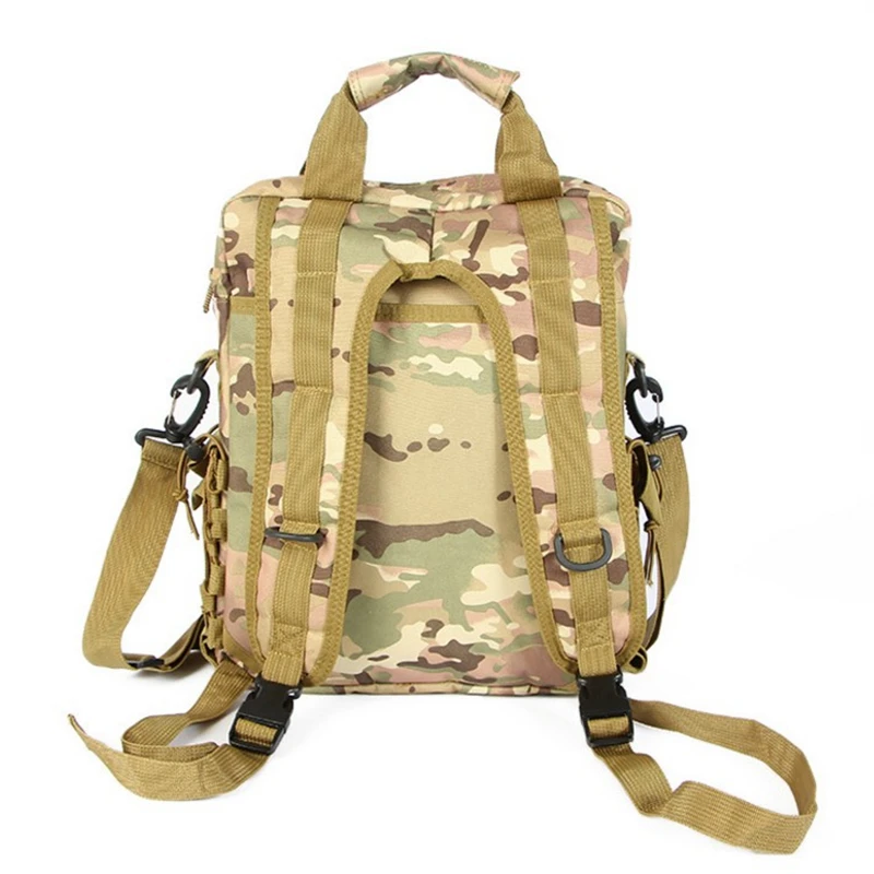 Mochila táctica MOLLE con compartimento para portátil y camping - imagen 4